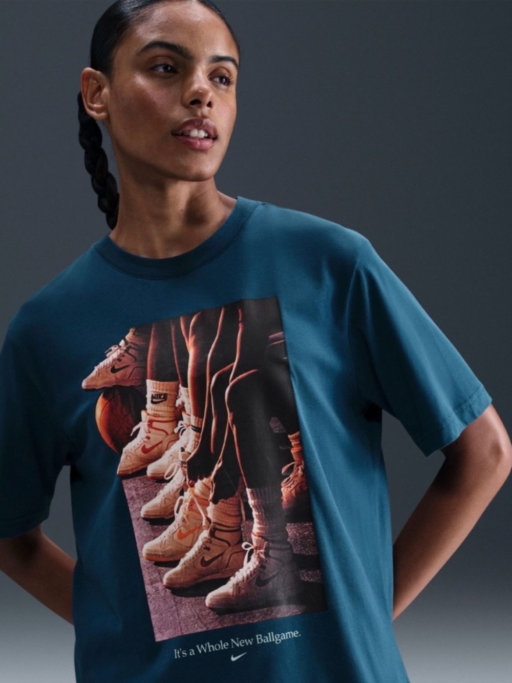 NWT! Nike Women's Dri-FIT Short-Sleeve Basketball T-Shirt